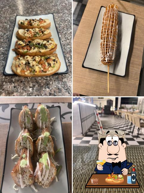 Bruschetta at Verandah Rooftop Restaurant