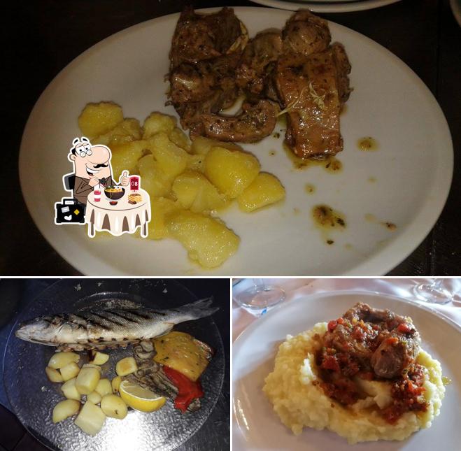 Cibo al Trattoria Per Bacco