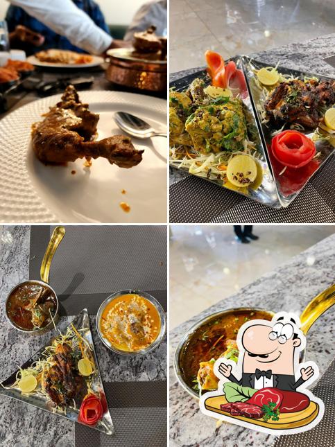 There’s a variety of dishes for meat lovers