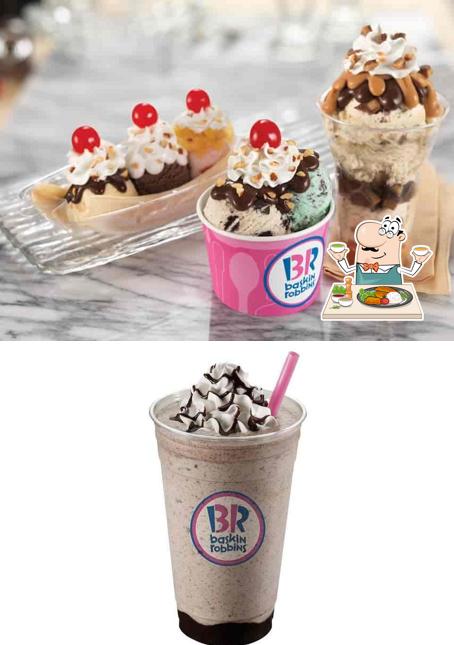 Food at Baskin Robbins - Ice Cream Desserts