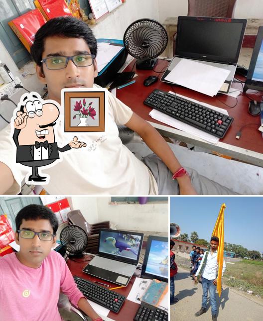 The interior of Common service centres ( CSC )