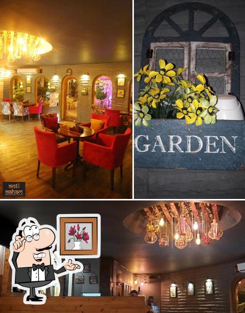 The interior of My Little Cafe