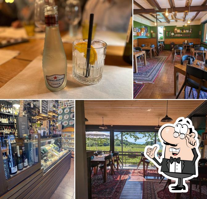 Dai un'occhiata agli interni di Osteria Metti