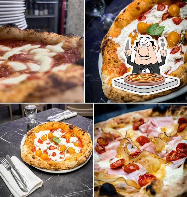 A Pizzeria Ristorante Prima Classe Artigiani della Pizza, puoi ordinare una bella pizza