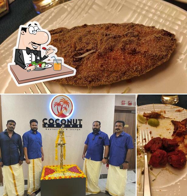 Food at Coconut Grove Resto Bar