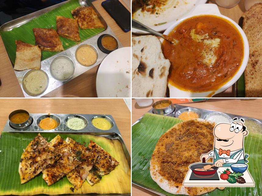 Chicken curry at Idli Vada Sambar (OMR)