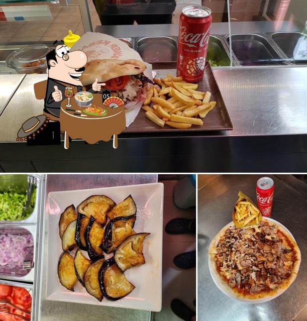 Panino con maiale stirato al Kebab e pizzeria a muggia