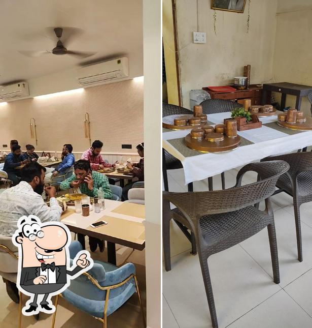 Check out how Rajhans Dal Bafle - Old Palasia looks inside