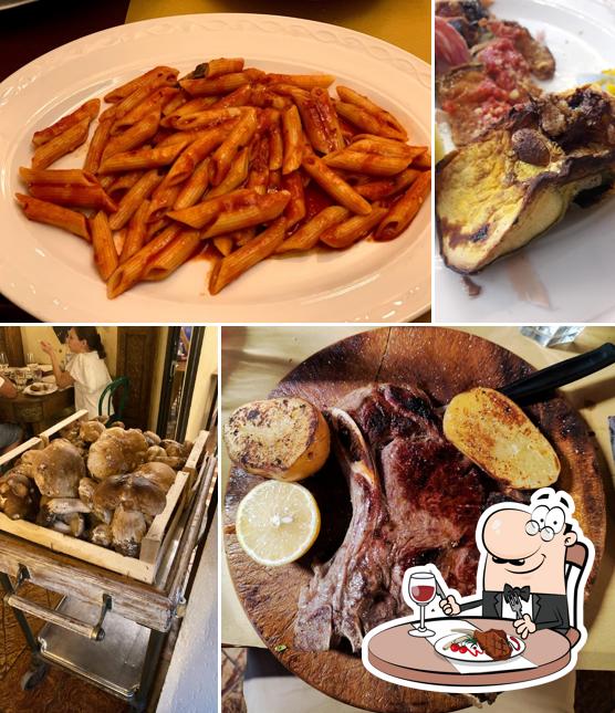 Costolette al Trattoria Toscana dei Frati Templari