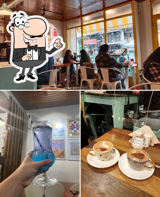 The interior of SOL Café