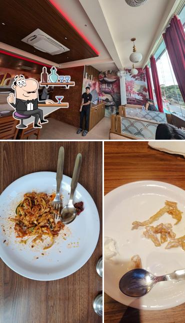 The interior of Shanghai Court