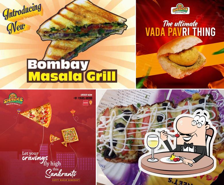 Food at Snacks center