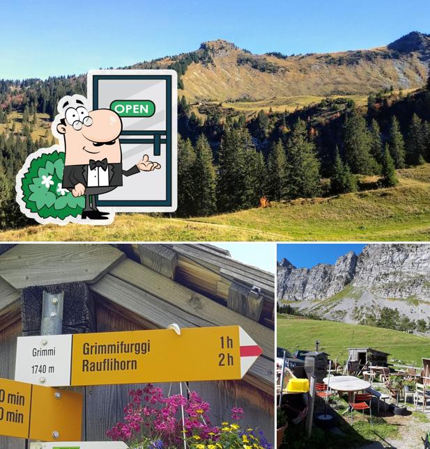 Gli esterni di Alp Grimmi