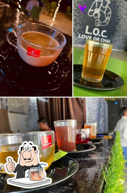 Try a drink from the menu