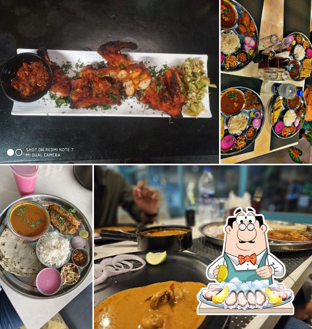 Oysters at Malvan Seafood Restaurant