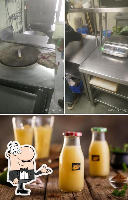 This is the picture showing interior and beverage at Biryani By Kilo- Sector 10 Gurgaon