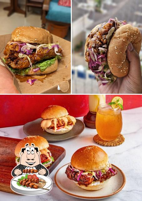 Pulled pork sandwich at Little table