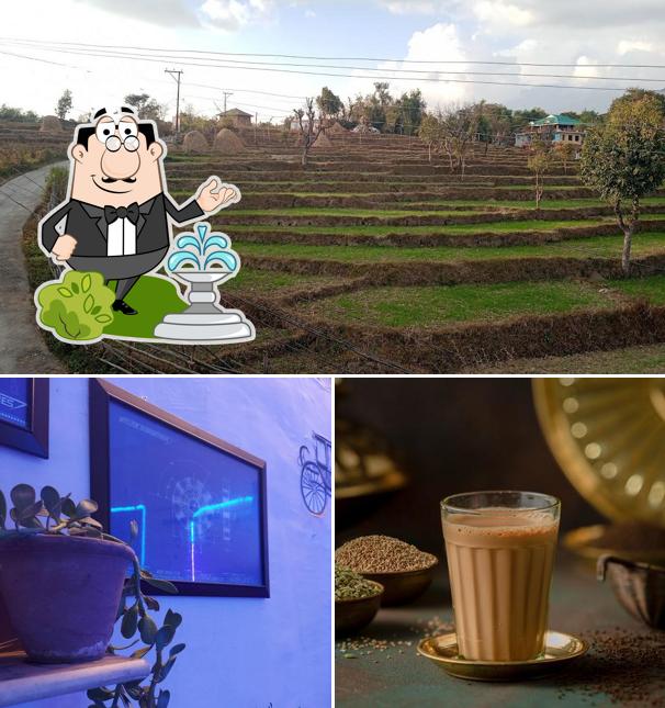 The exterior of Marvel Cafe, Palampur