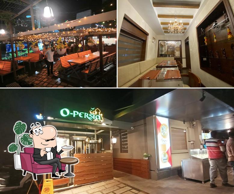 The interior of O-Persia Restaurant