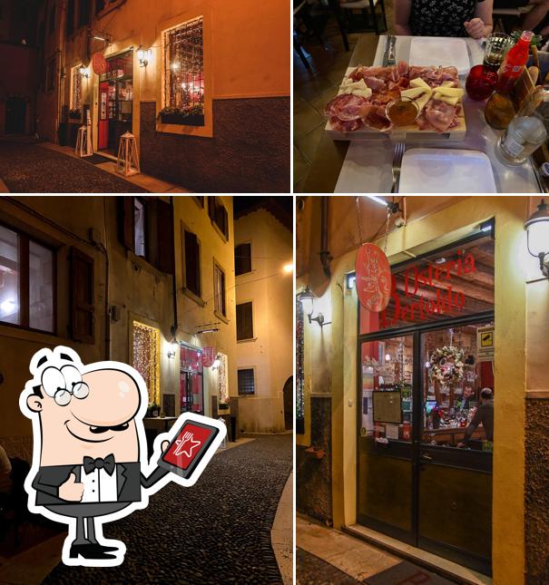 Gli esterni di Osteria Il Bertoldo