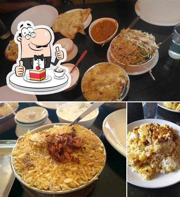 Relax Signature serves a selection of sweet dishes