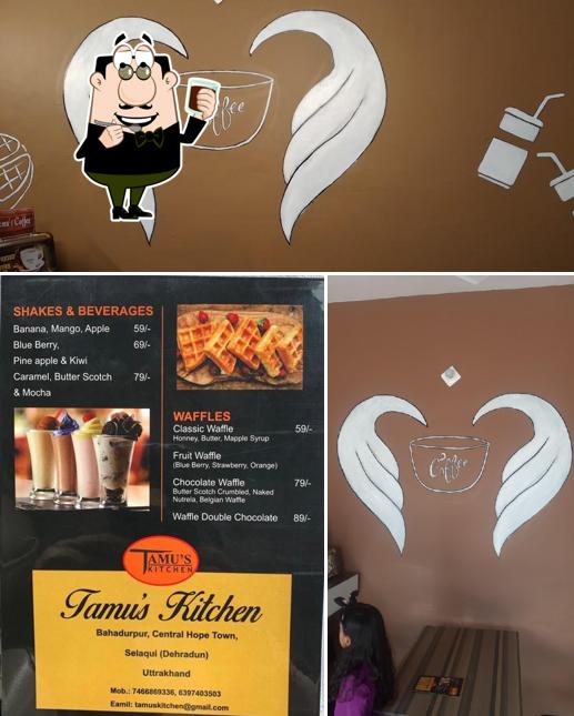 Enjoy a drink at Tamu’s Kitchen