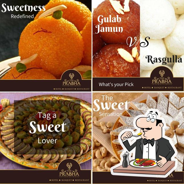 Food at The Prabha International Sweets