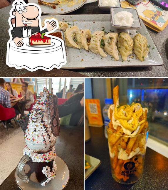 Xero Degrees offers a number of sweet dishes