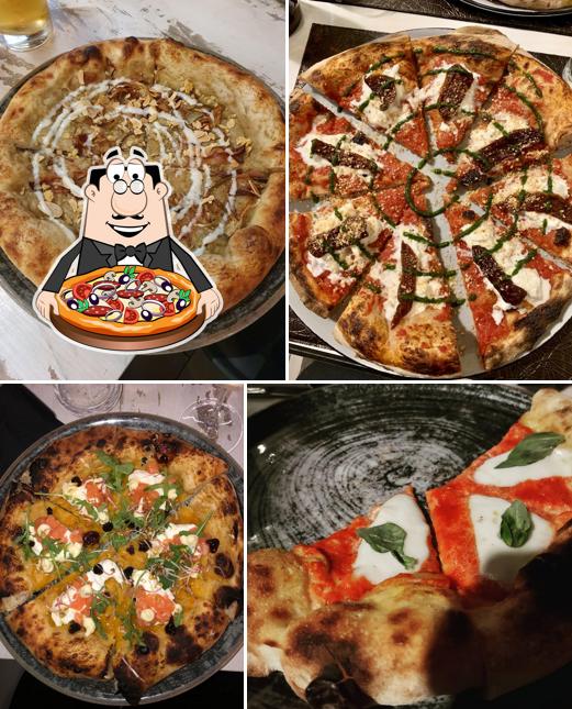 A AL 384 Pizzeria con Cucina, puoi prenderti una bella pizza