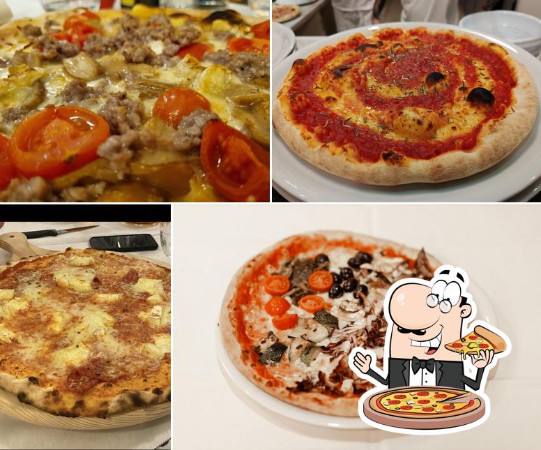 A Angolo45 Ristorante Pizzeria Senza Glutine, puoi goderti una bella pizza