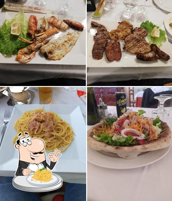 Spaghetti alla carbonara al O' Sole Mio