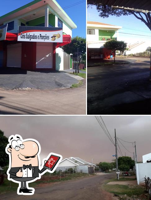 O exterior do Cris Salgados