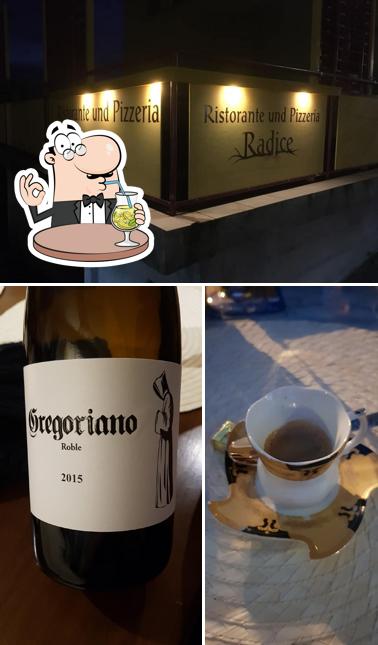 La immagine di bevanda e interni da Radice