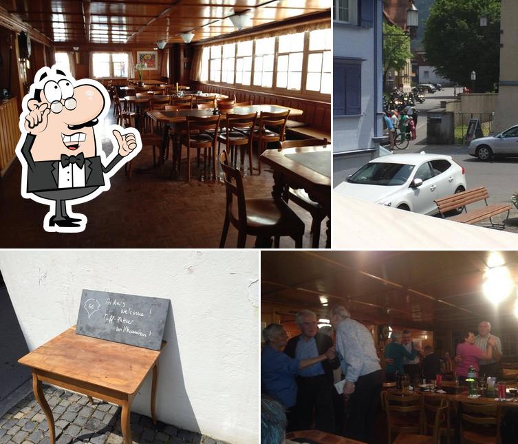 Gli interni di Rössli