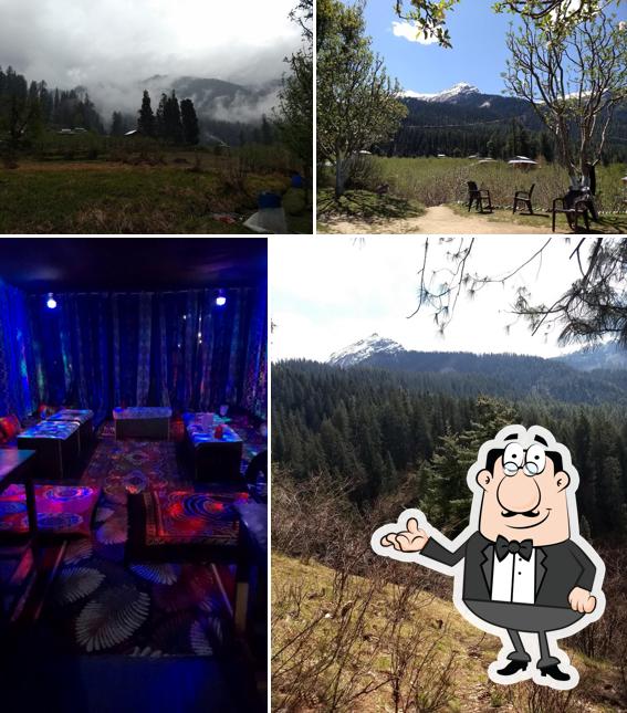 The interior of Majestic House and Bonkers on the go Cafe