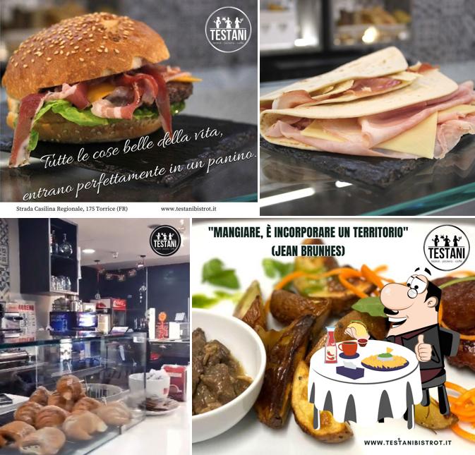 Piatto di formaggi al Testani Bistrot - Pizzeria - Caffè