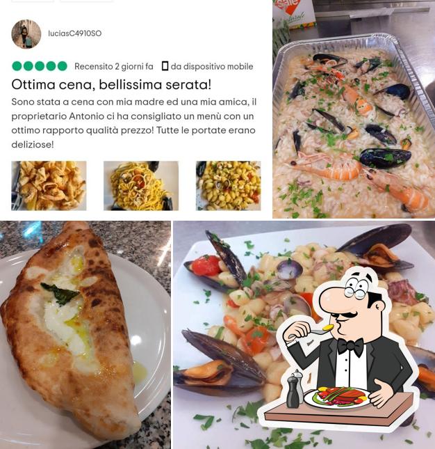 Platti al O' Vesuvio...Ristorante...pizzeria napoletano