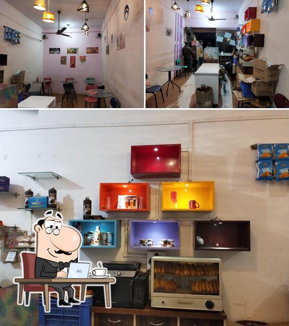 The interior of 56 Dukan and Food Corner