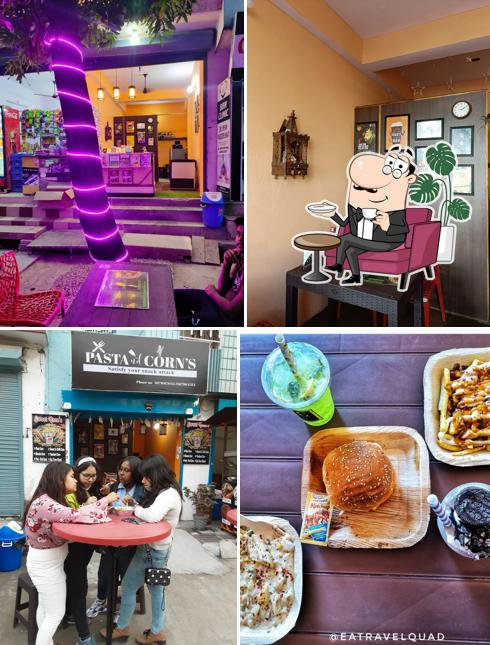 Check out how Pasta nd corn,s looks inside