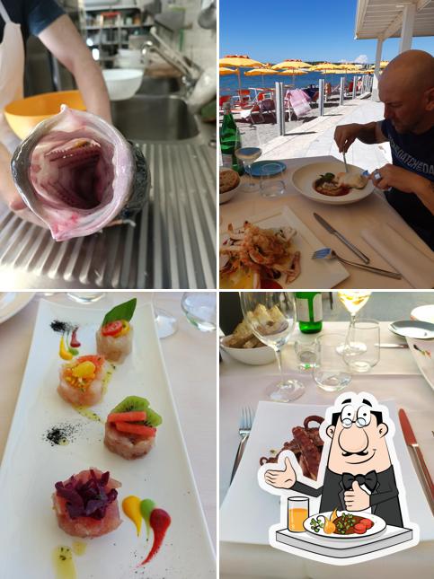 Cibo al Ristorante Brasserie La Barcaccina