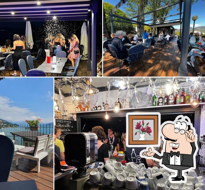 Siediti a un tavolo di Riva Lake "Verbania"