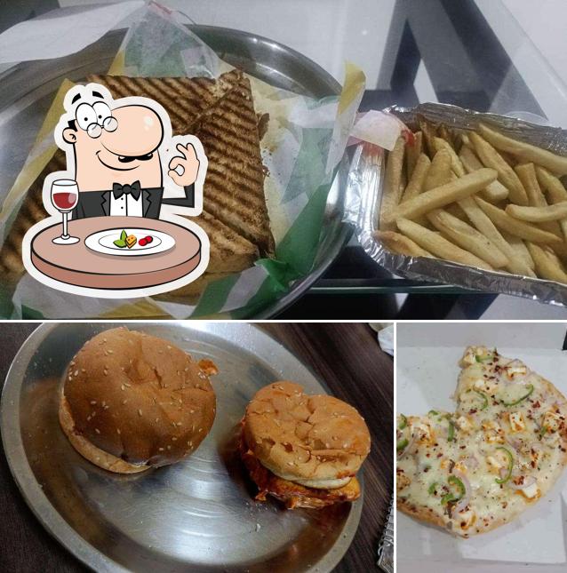 Food at The Dark Horse cafe