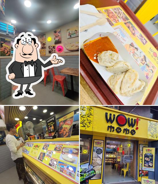 The interior of Wow! Momo