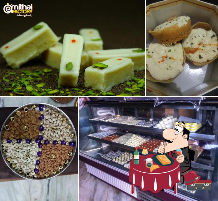Anandji Sweets offers a number of sweet dishes
