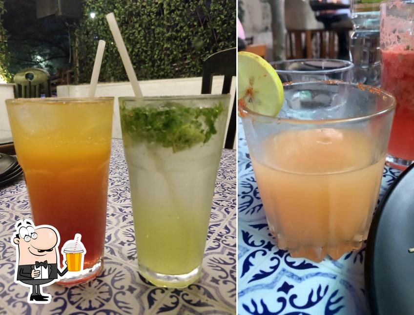 Mojito Cafe serves a number of beverages