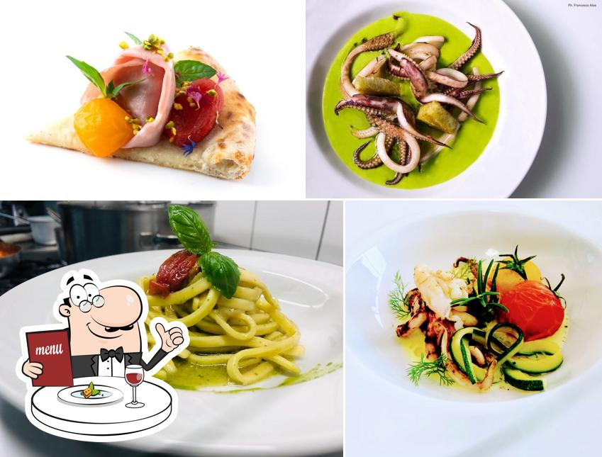 Platti al Pizzeria Talia Ispirazioni Divine