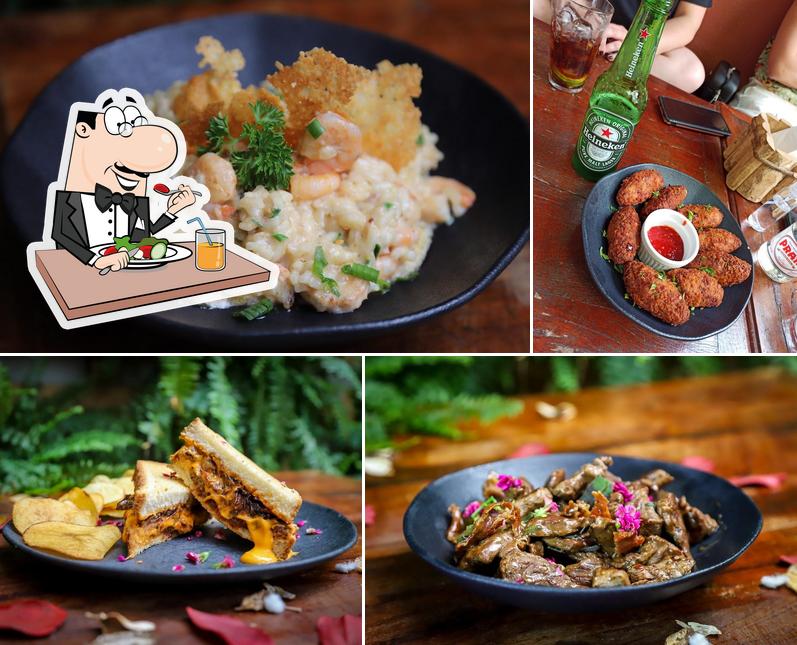 Platos en Botânico Bar