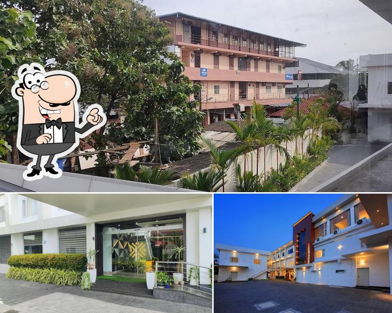 You can get some fresh air outside RAAS Residency