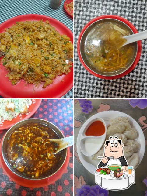 Hot and sour soup at Taste of Darjeeling