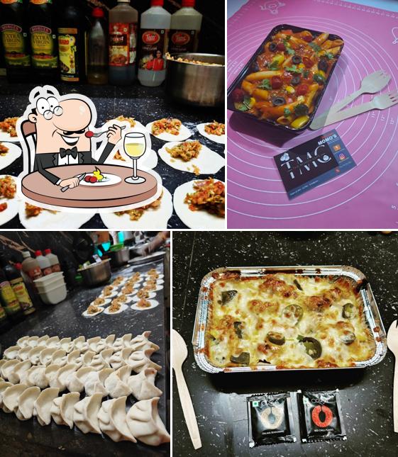 Food at The Momo's Café